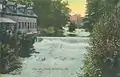 ダムと滝、1910年頃