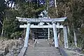 鳥居と社名標