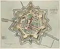 1649年頃に作製されたファン・ローン地図書でのダンメ