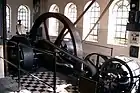 技術博物館に展示されている蒸気機関