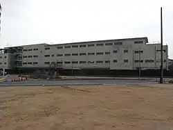 かつての本校舎(2010年3月撮影)