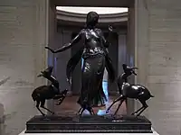 ポール・マンシップ作『Dancer and Gazelles』1916年。ワシントンD.C.のスミソニアン・アメリカ美術館所蔵