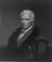 ダニエル・ブーン、1835年 (チェスター・ハーディングの肖像画から複製）