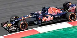 ダニール・クビアトがドライブするSTR11(2016年マレーシアGP)