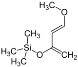 Structural formula of Danishefsky's diene{{{画像alt1}}}