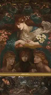 祝福された乙女(天つ乙女)"The Blessed Damozel"(1875–1878年)