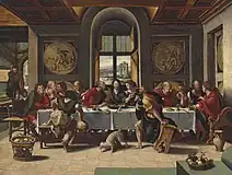 最後の晩餐 (1528) 個人蔵