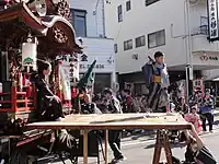 松本町の奉納舞踊