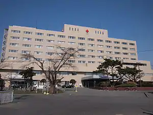 伊達赤十字病院(2012年4月)