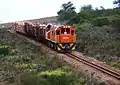 南アフリカのアボントゥール鉄道のスプーアネットクラス91-000