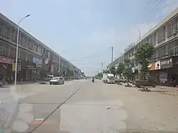 大屯営鎮市街地
