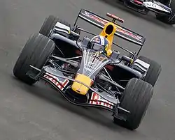 2008年カナダGPでデビッド・クルサードがドライブするRB4