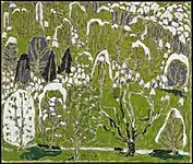 春の木々 (c.1917) カナダ国立美術館蔵