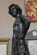 ヴェロッキオの彫刻『ダヴィデ像』1473年–1475年 バルジェロ美術館所蔵