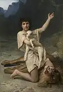 エリザベス・ジェーン・ガードナー《羊飼いダビデ》(1895)