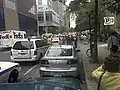ドーソン・カレッジの角からの状況。
