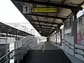 降車用ホーム・1番のりば