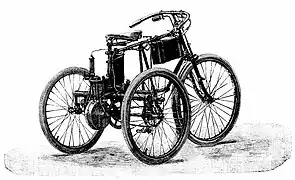 1895年の三輪車