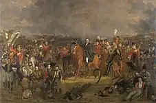 『ワーテルローの戦い』(1824) アムステルダム国立美術館蔵