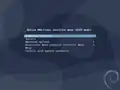 Debian 10 のインストール・メニュー