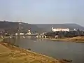 エルベ川からみた城