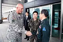 冬勤務服（金相基大将、2012年1月）