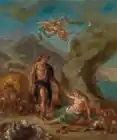 ウジェーヌ・ドラクロワ『アリアドネに出会うバッコス』（1856年-1863年）　サンパウロ美術館所蔵