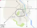 国鉄の近郊電車の路線図