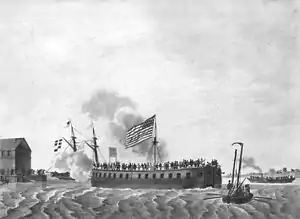 Demologos, the first steam warship
