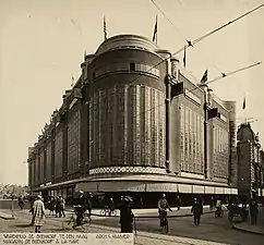 デ・バイエンコルフ百貨店(1924 - 1926) / ピート・クレイマー設計