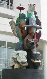 "Frog with umbrella", デン・ハーグ市