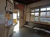 駅舎内(2018年11月)