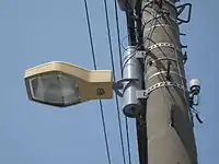 電柱共架式(埼玉県内県道)