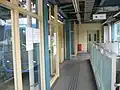 乗車ホーム（2012年8月22日）