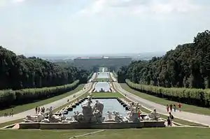 カゼルタの風景