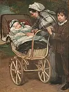 「乳母車」(1870年代後半)