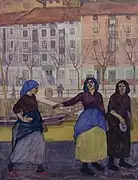 港の石炭運び(1923)
