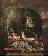 アレクサンドル＝フランソワ・デポルト, Nature morte aux fruits et au gibier