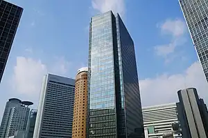 ダイヤモンド地区のビル群
