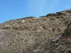 行程3：階段までの登山道