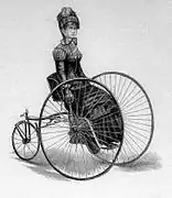 1886年の三輪車
