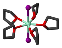 ヨウ化サマリウム(II)-THF錯体の分子モデル