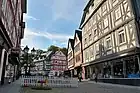 木組み建築が立ち並ぶディレンブルク旧市街