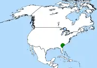 ハエトリグサの生息地