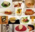 ある星つきレストランの料理