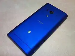 SO-03D Aqua本体背面
