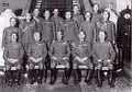 旧制式の立襟軍衣と新制式の折襟冬衣の混在（将尉官）。1939年
