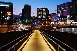 田蓑橋付近より