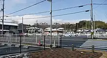 駅前風景