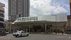 獨協大学前駅東口